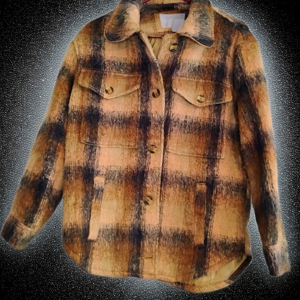 American Eagle Outfitters Plaid Shacket